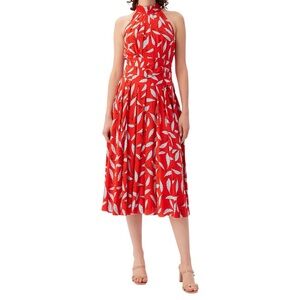 Diane von Furstenberg Nicola Dress in Mason Signature Red Women’s Size 12